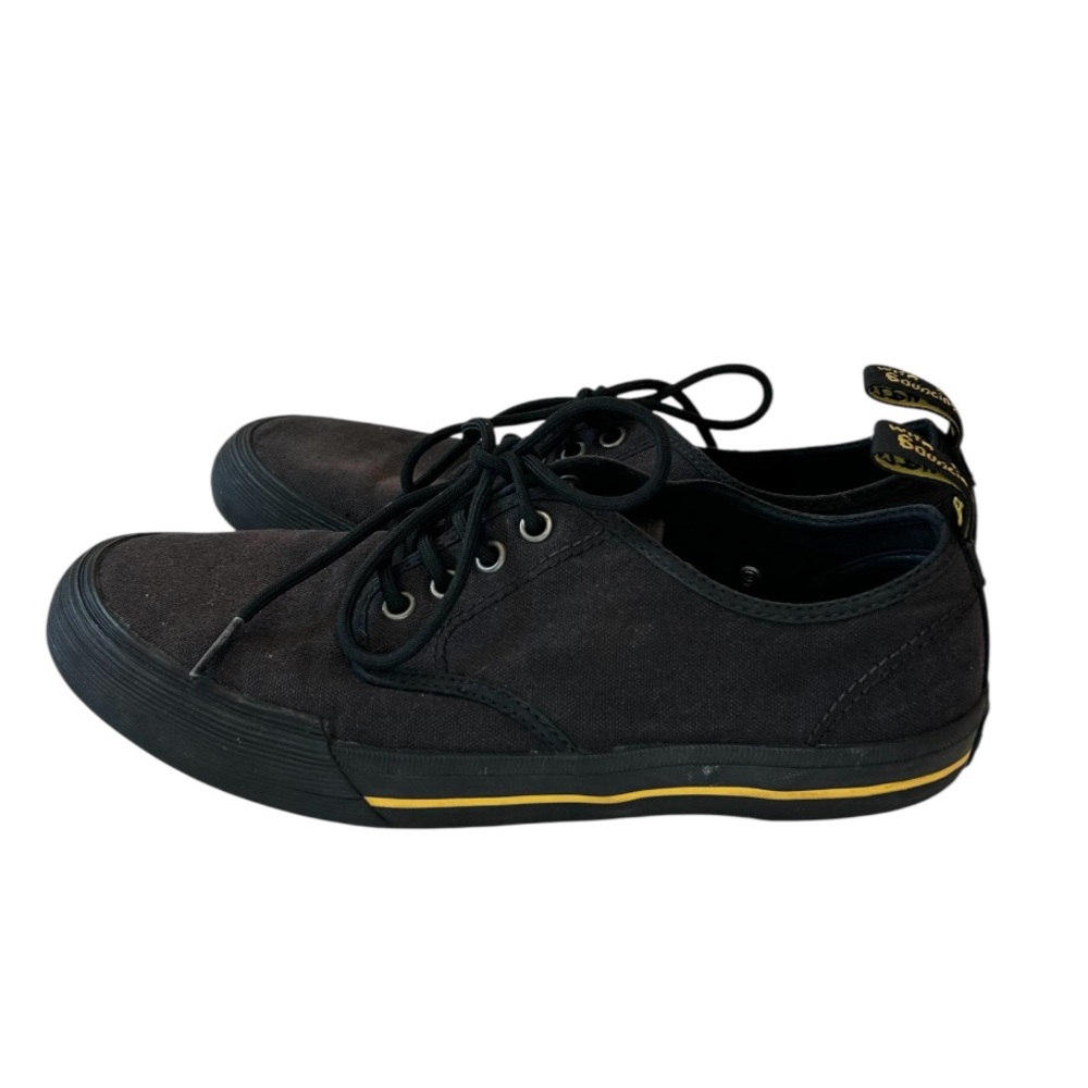 Dr. Martens Black Pressler Canvas Shoes